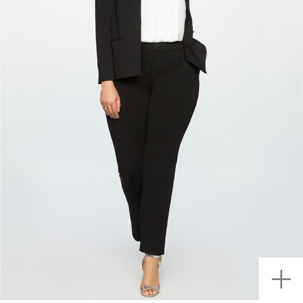 NWT ELOQUII the ultimate stretch suit pintuck pants